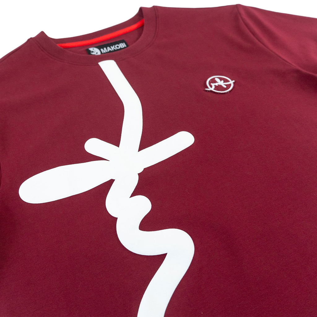 M395 Sorrento MK Tee - Burgundy