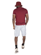M395 Sorrento MK Tee - Burgundy