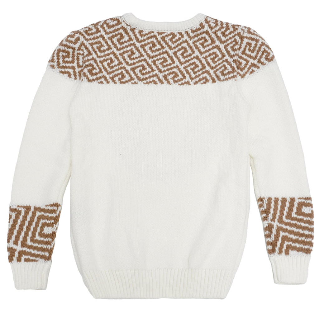 M4131 Leo Knit Sweater - Natural