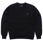 M4232 Bianchi Jacquard Crewneck Sweatshirt - Black