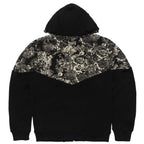 M4296 Veroma Tapestry Hoodie - Black