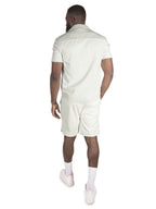 M429 Bellucci Vegan Leather Shirt - White