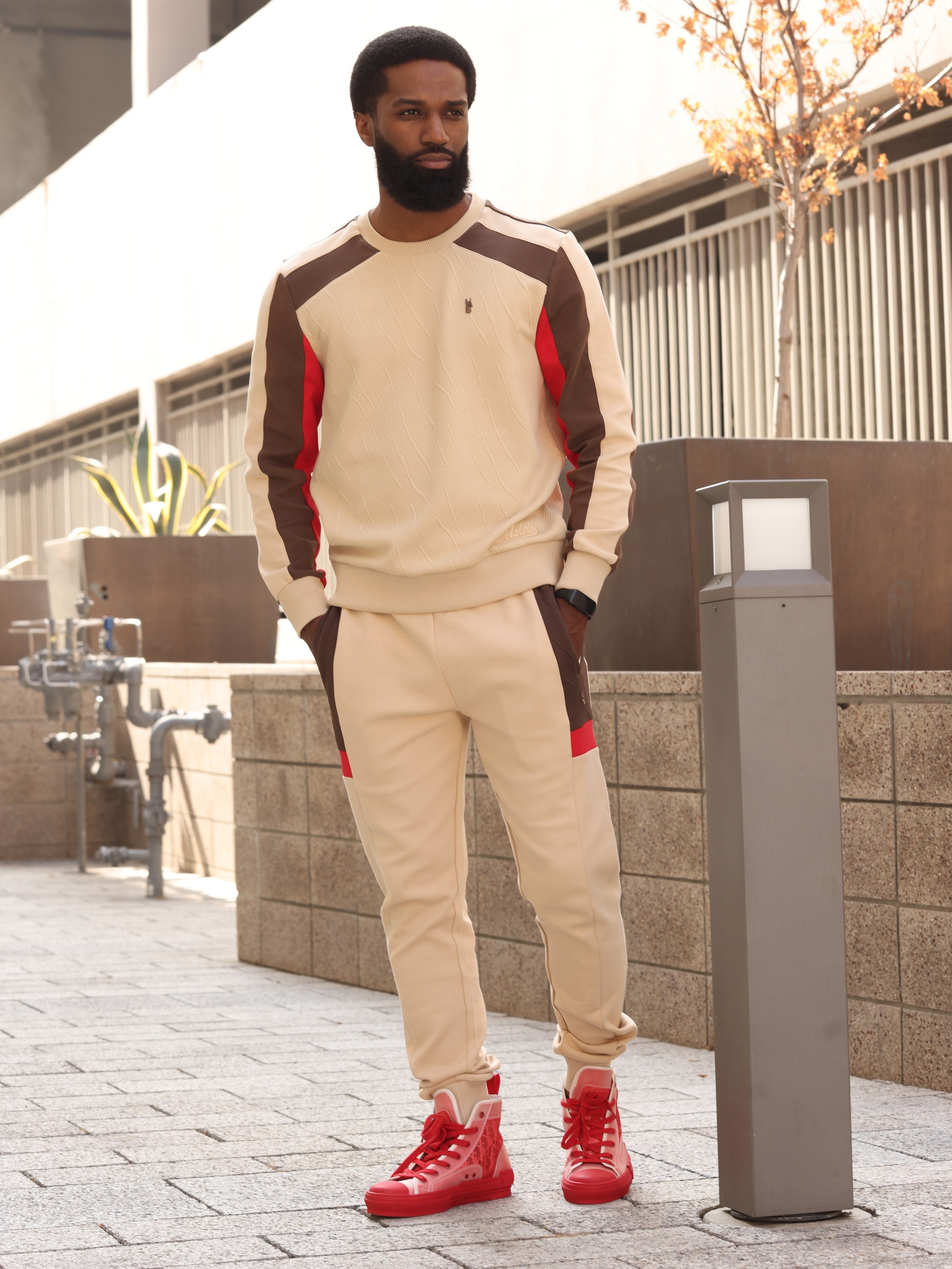 M4350 Daniali Sweatshirt - Khaki