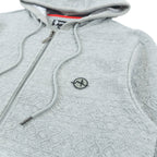 M4356 Berteli Jacquard Hoody Set - Gray