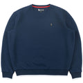 M4390 Beanchi Jacquard Crewneck - Navy