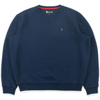 M4390 Beanchi Jacquard Crewneck - Navy