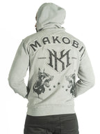 Hoodie | M4557 Sartoni Pull Over - Gray