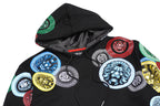 M4660 Aryeh Fleece Hoodie - Black
