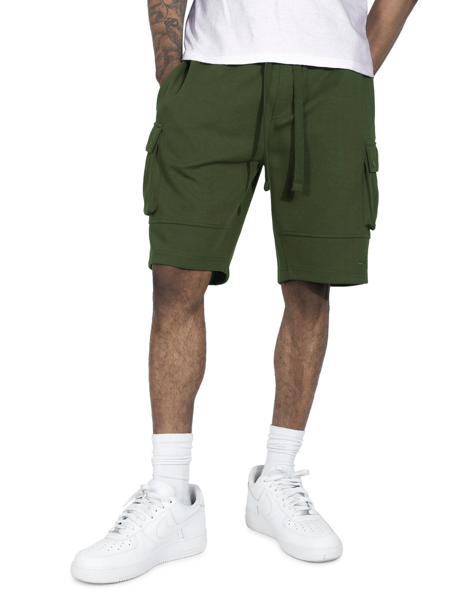 M605 Sorrento Fleece Shorts - Dark Olive