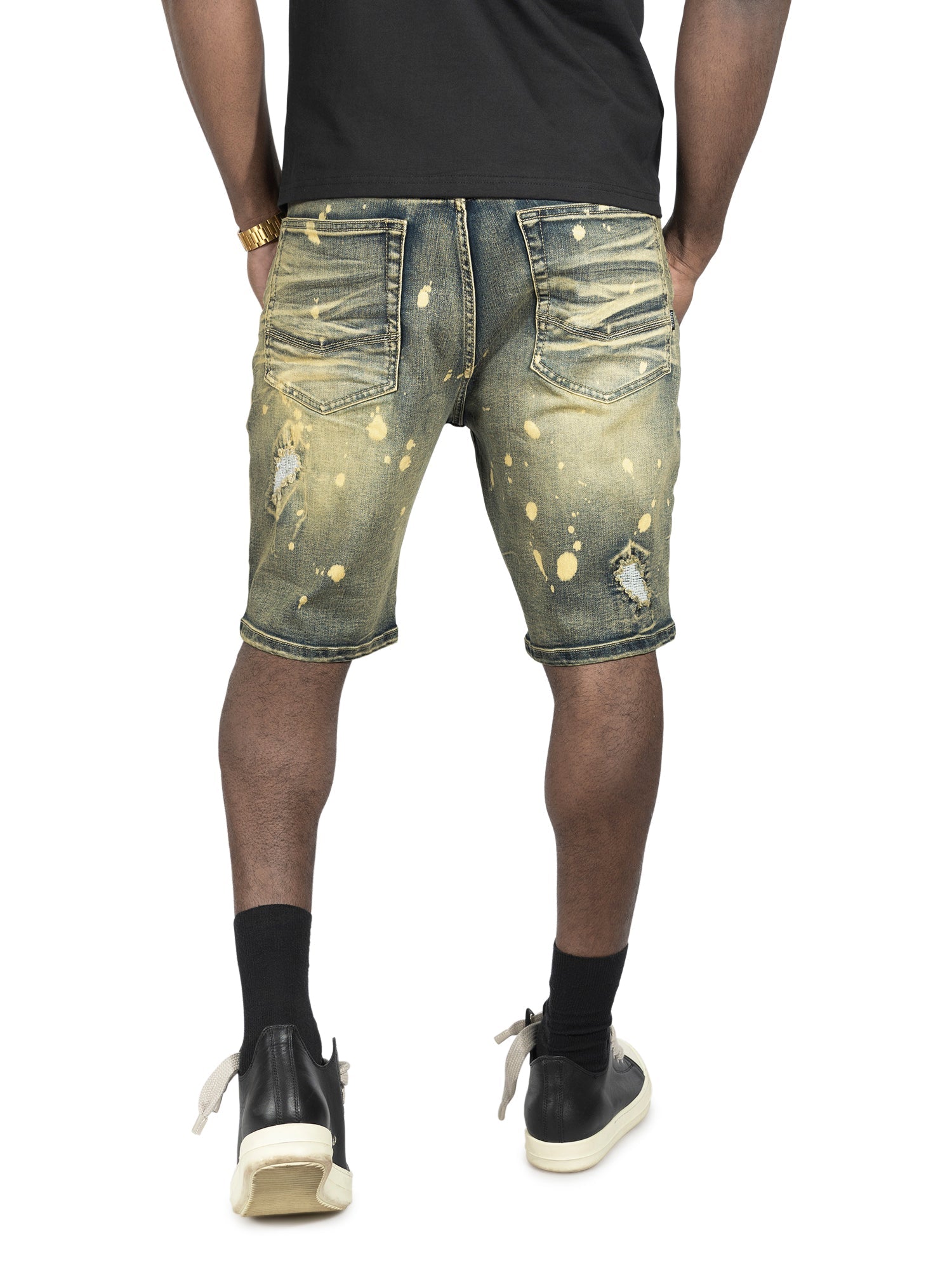 M607 Amato Denim Shorts - Dirt