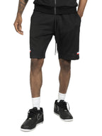 M428 Moreli Knit Short Sets - Black