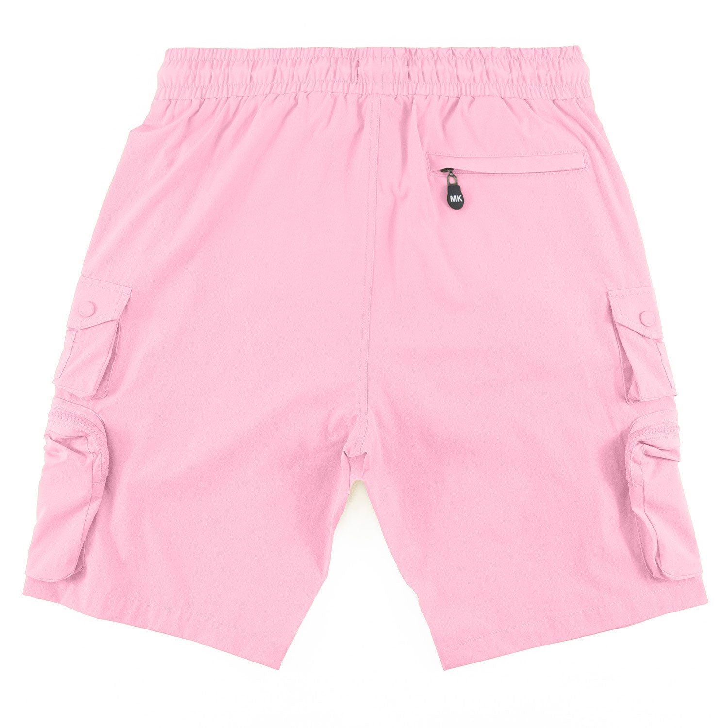 M633 Colton Nylon Spandex Cargo Shorts - Pink