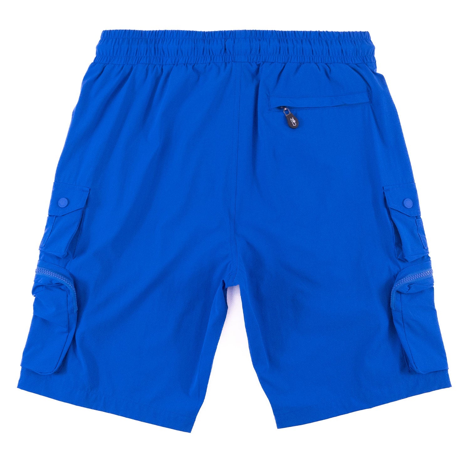 M633 Colton Nylon Spandex Cargo Shorts - Royal 25'
