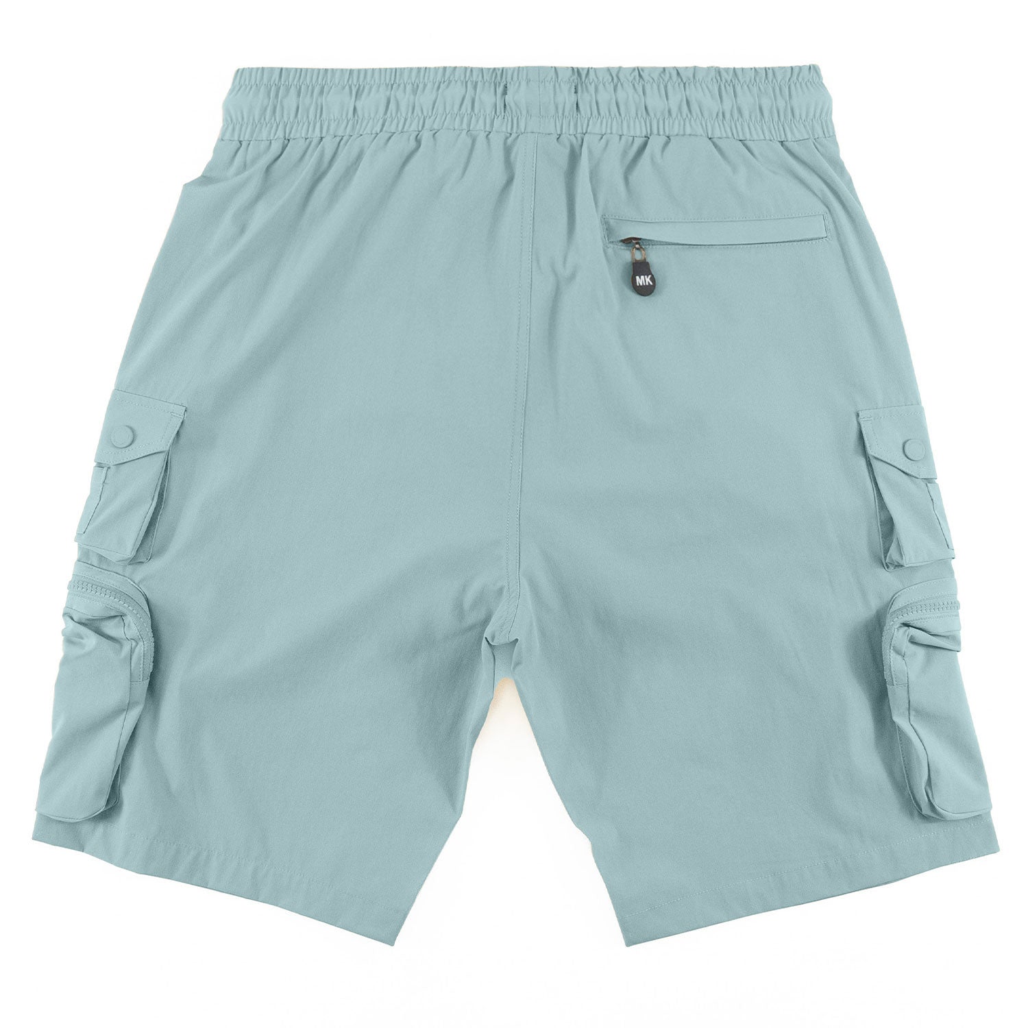M633 Colton Nylon Spandex Cargo Shorts - Teal