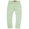 M1912 Bergamo Fray Jeans - Light Olive