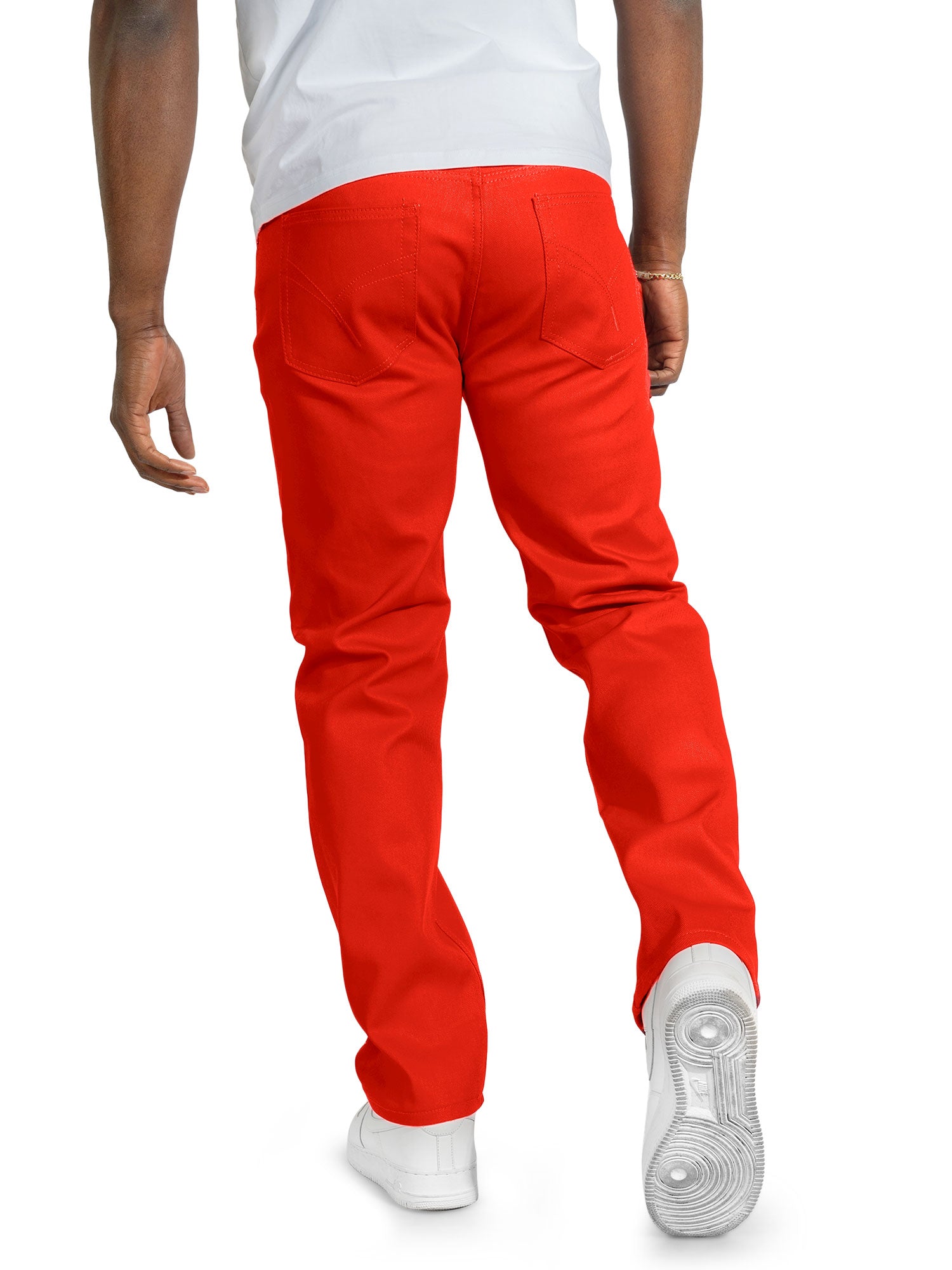 V1761 Veno Twill Denim Jeans - Red