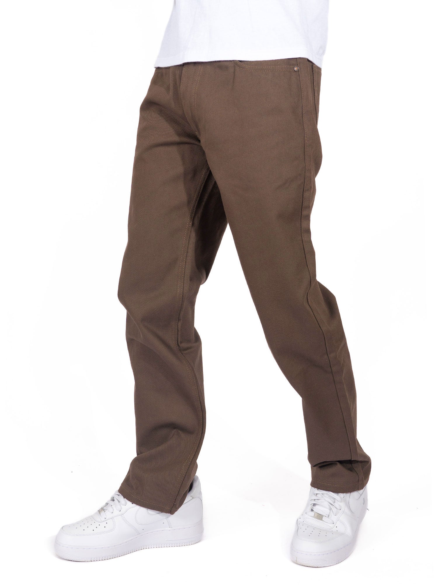 V1761 Veno Twill Denim Jeans - Brown