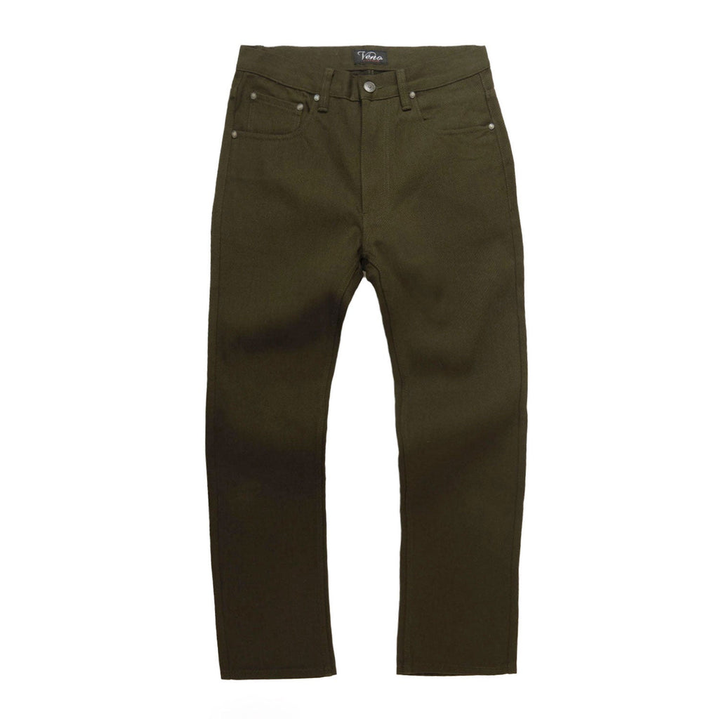 V1761 Veno Twill Denim Jeans - Olive