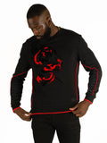 M4358 Gabana Tiger Sweatshirt - Black