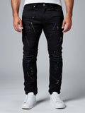 M1750 Super Sauce Biker Jeans - Black/Black