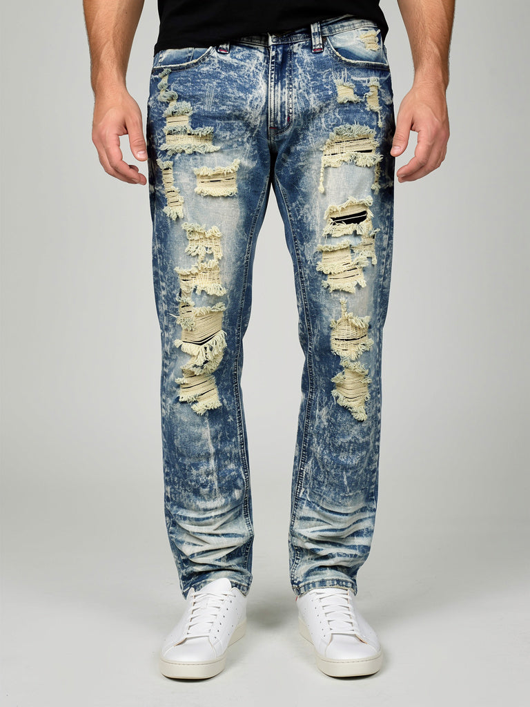 M1928 All Over Shredded Jeans - Dirt Wash