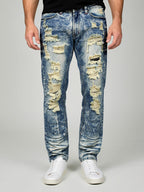 M1928 All Over Shredded Jeans - Dirt Wash